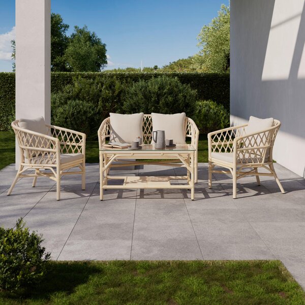 LOUNGE GARNITURA ratan