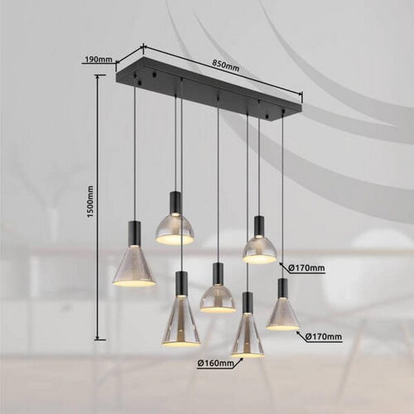 VISEČA LED-SVETILKA 3000 K 230 V