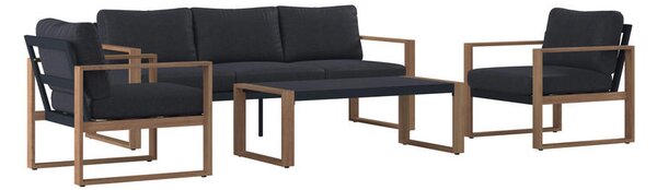 LOUNGE GARNITURA tkanina aluminij