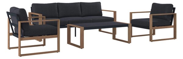 LOUNGE GARNITURA tkanina aluminij