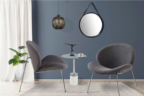 SET STOLOV, tekstil siva