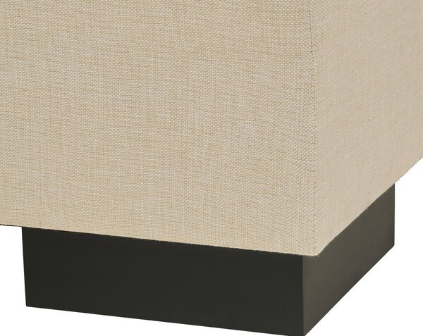 POSTELJA BOXSPRING 180 cm x 200 cm , leseni material bež