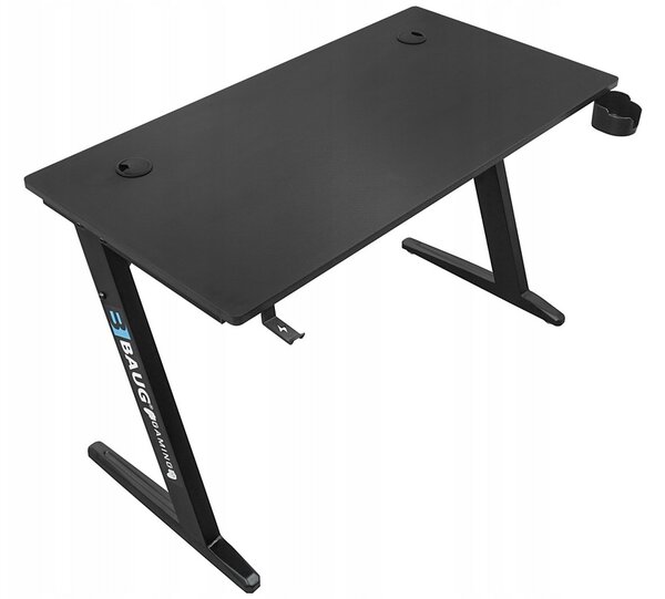 Računalniška alu. igralna miza 120x60cm Carbon Flex HDF PVC