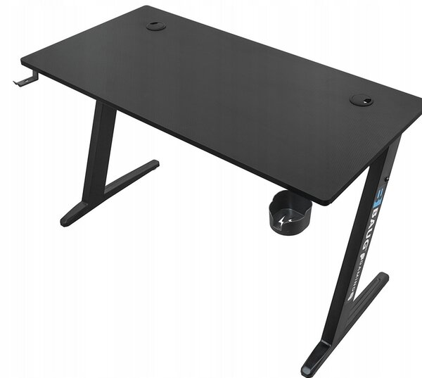 Računalniška alu. igralna miza 120x60cm Carbon Flex HDF PVC