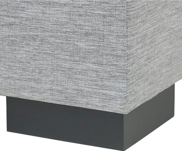 POSTELJA BOXSPRING 180 cm x 200 cm , leseni material antracit, siva, bež, ekru