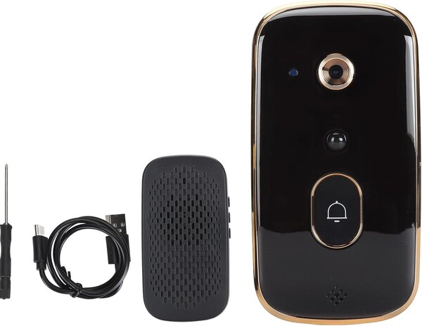 Aku. 3600mAh WiFi domofon in zvonec s kamero USB