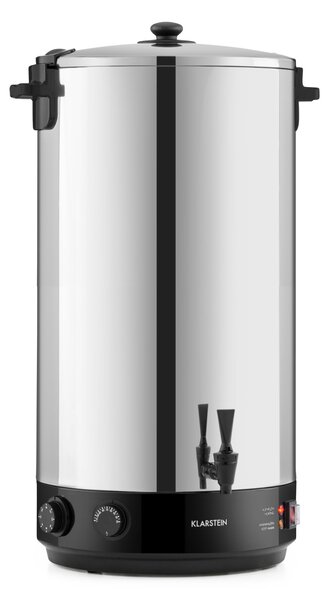 Klarstein KonfiStar 60, lonec za konzerviranje, avtomat za tople napitke, 2500 W, 60 l, 110 °C, 120 min., nerjaveče jeklo