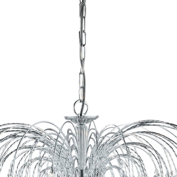 KRISTALNA VISEČA SVETILKA Waterfall 53/98 cm E14