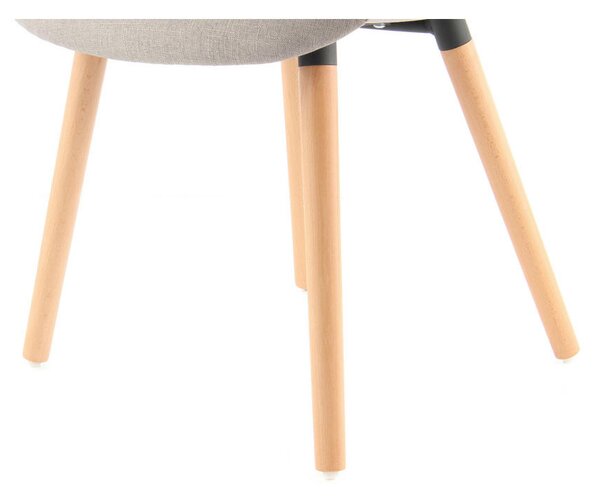 SET NASLANJAČEV, kovina, tekstil bež