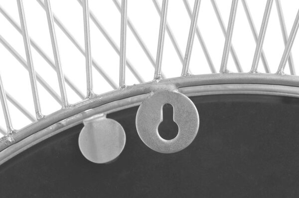 STENSKO OGLEDALO, 75/75/10 cm kovina, steklo, leseni material