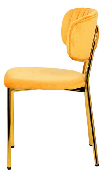 SET STOLOV, tekstil oranžna