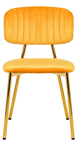 SET STOLOV, tekstil oranžna