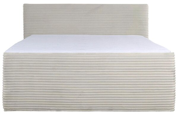 POSTELJA BOXSPRING 180 cm x 200 cm , tekstil bež