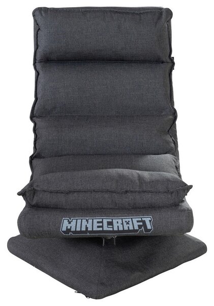 GAMING STOL kovina, tekstil siva