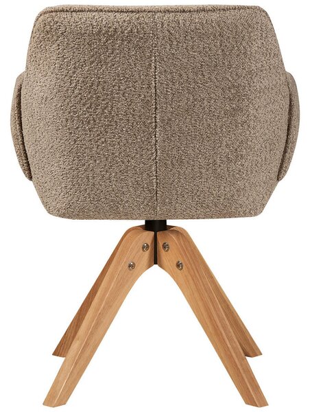 NASLANJAČ, tekstil rjavosiva
