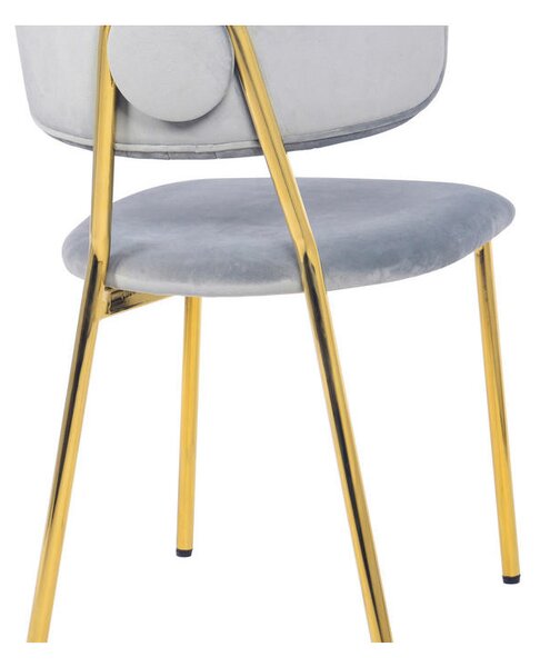SET STOLOV, tekstil siva