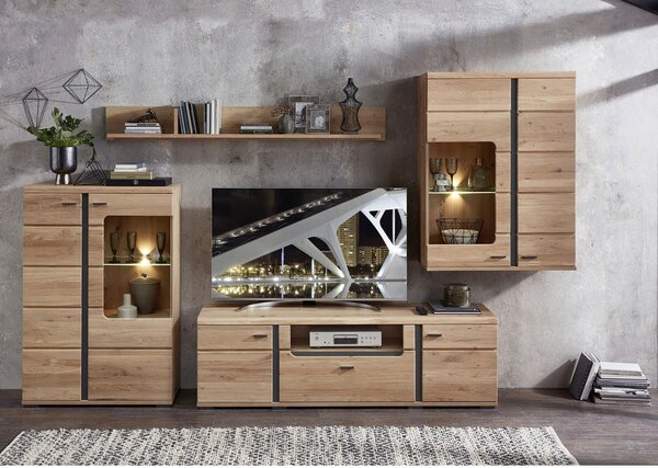 DNEVNI REGAL, barve hrasta, barve jesena