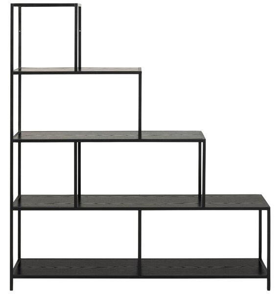 SOBNA PREGRADA 135/150/35 cm črna