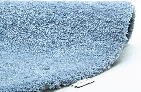 PREPROGA Z VISOKIM FLOROM Cozy taftano svetlo modra
