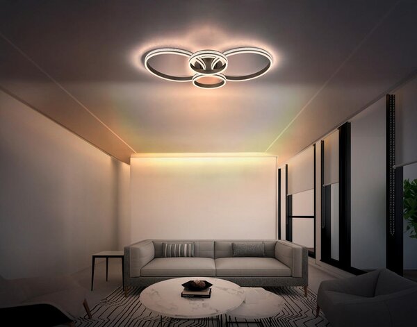 STROPNA LED-SVETILKA GROUNI 2700, 4500, 6500 K 230 V