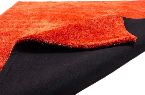 PREPROGA Z VISOKIM FLOROM Cozy 140/200 cm taftano opečnato rjava