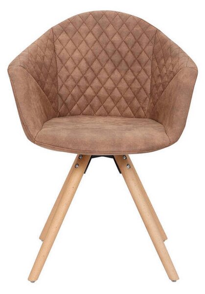 SET STOLOV, les, tekstil rjava