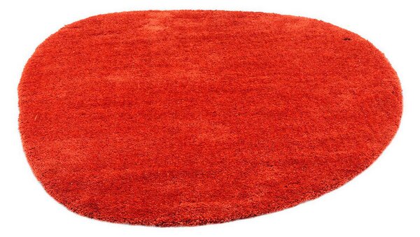 PREPROGA Z VISOKIM FLOROM Cozy 135/200 cm taftano opečnato rjava