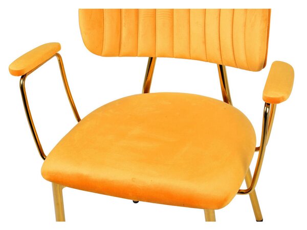 SET NASLANJAČEV, tekstil oranžna