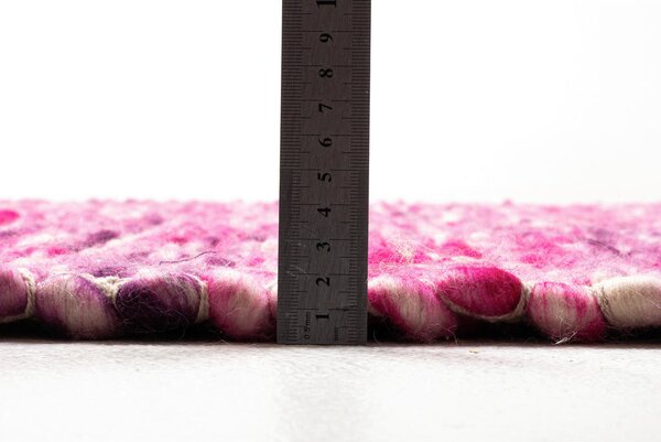 ROČNO TKANA PREPROGA 160/230 cm tkano pink