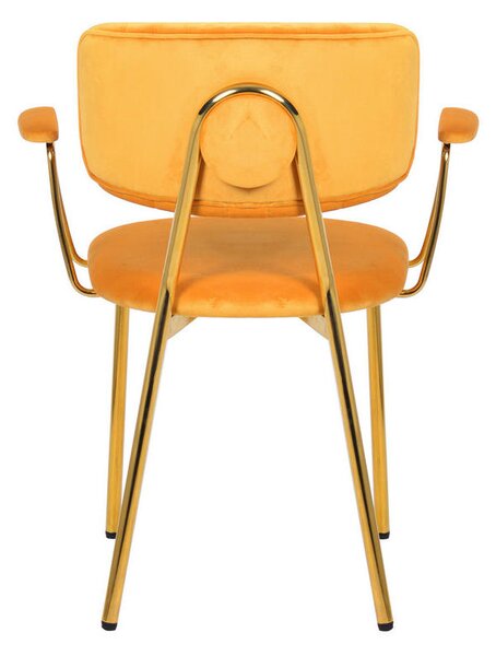 SET NASLANJAČEV, tekstil oranžna