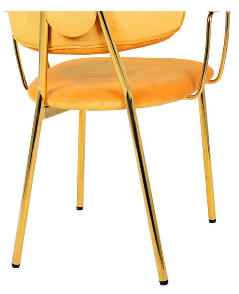 SET NASLANJAČEV, tekstil oranžna