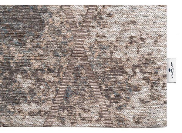 VINTAGE PREPROGA 140/200 cm tkano srebrne barve