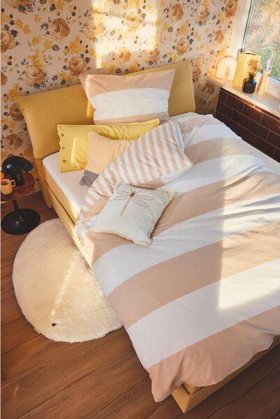 PREPROGA Z VISOKIM FLOROM Cozy 135/200 cm taftano bela