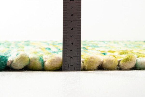 ROČNO TKANA PREPROGA 160/230 cm tkano zelena