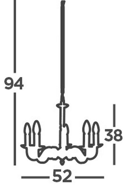 LESTENEC Richmond 52/94 cm E14
