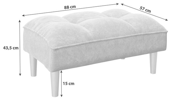 TABURE, tekstil antracit