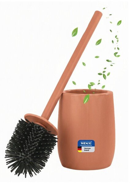 Rjava keramična WC ščetka Fablo – Wenko