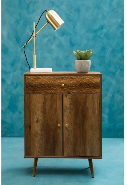 Komoda v temni naravni barvi 70x94x35 cm Frida – Premier Housewares