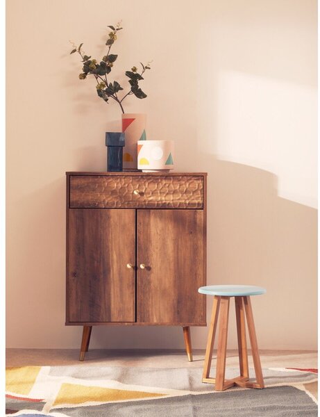 Komoda v temni naravni barvi 70x94x35 cm Frida – Premier Housewares