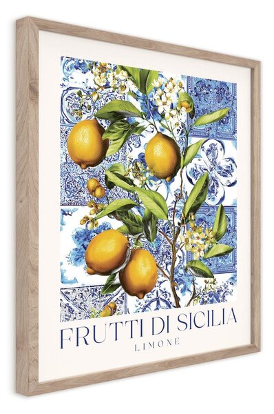 Tiskana slika z okvirjem 40x50 cm Sicilia – Styler