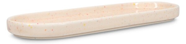 Servirni porcelanast pladenj 10x28,5 cm Fika – ONA