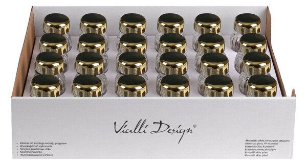 Posodice za začimbe v kompletu 24 ks Vilagio – Vialli Design