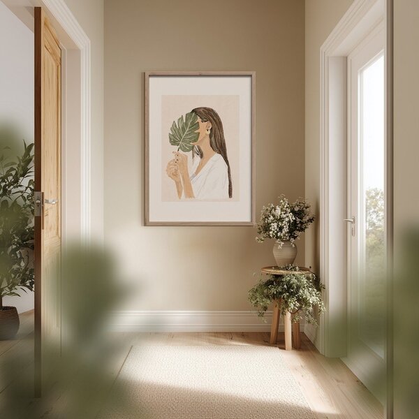 Tiskana slika z okvirjem 50x70 cm Hidden – Styler