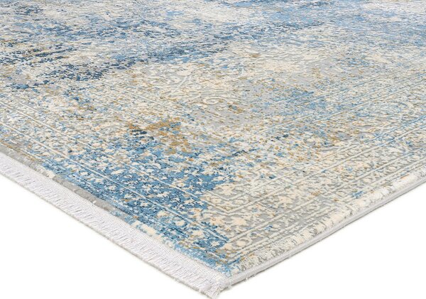 TKANA PREPROGA Avignon 120/180 cm modra, siva