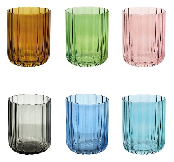 Kozarci v kompletu 6 ks 450 ml Calliope – Brandani