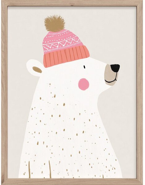 Otroška slika 30x40 cm White Bear – Styler