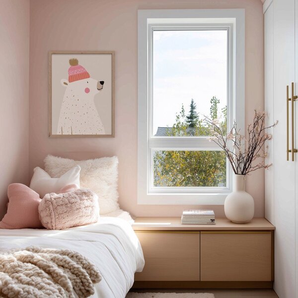 Otroška slika 30x40 cm White Bear – Styler