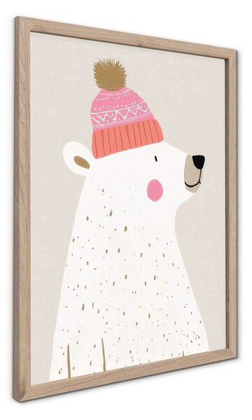 Otroška slika 30x40 cm White Bear – Styler