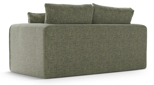 Zelena raztegljiva sedežna garnitura 158 cm Lido – Micadoni