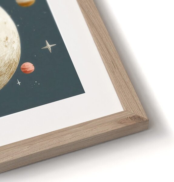 Otroška slika 30x40 cm Astro Mouse – Styler